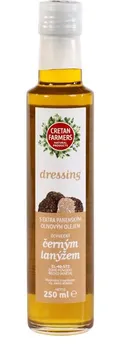 Rostlinný olej Cretan Farmers Extra panenský olivový olej s černým lanýžem 250 ml
