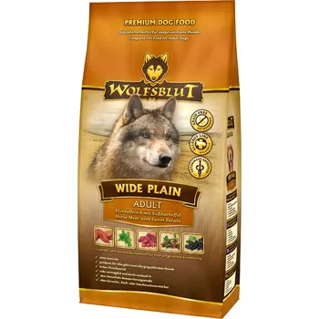 Krmivo pro psa Wolfsblut Wide Plain Adult Horse/Sweet Potatoes