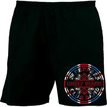 Pánské kraťasy bermudy, kraťasy The Beatles - Sgt. Pepper s Lonely Hearts Club Band
