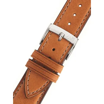 Řemínek na hodinky Kožený řemínek Morellato El Greco 5439B71.046 M, hnědý