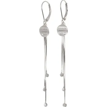 Náušnice Stříbrné visací náušnice STNAU1210F