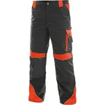Pánské pracovní kalhoty do pasu CXS SIRIUS BRIGHTON Canis, šedo-červená | vel. 54