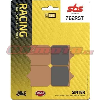 Brzdová destička Přední brzdové destičky SBS 762RS - Bimota DB7, 1098ccm - 08>