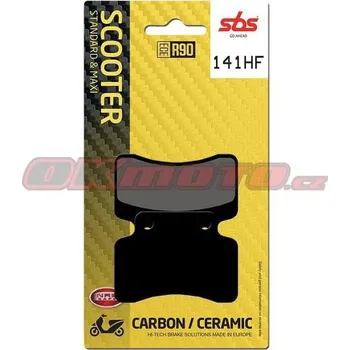 Brzdová destička Přední brzdové destičky SBS 141HF - Kymco Calypso 50, 50ccm - 96-98