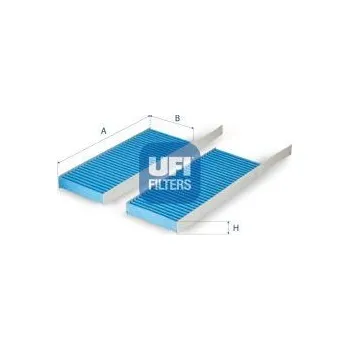 Ventilátor topení a klimatizace Filtr, vzduch v interiéru UFI 34.287.00