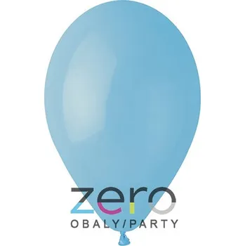 Balónek Balónky nafukovací pr. 26 cm, 20 ks (pastel) - dětské modré