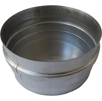Komín kondenzátní miska bez odtoku - DN 140mm (komínová jímka, miska - DN 140 mm)