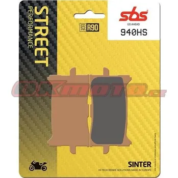 Brzdová destička Přední brzdové destičky SBS 940HS - Honda CB 125 R Neo Sports Café, 125ccm - 18-25