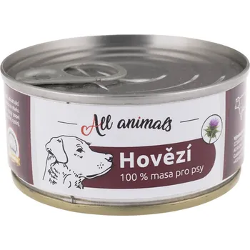 Chovatelství ALL ANIMALS DOG hovězí mleté 100 g