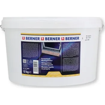 Berner Montážní lepidlo na parapety, 12 kg