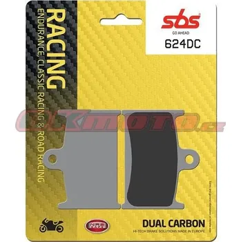 Brzdová destička Přední brzdové destičky SBS 624DC - Suzuki GSX-R 750, 750ccm - 88-93