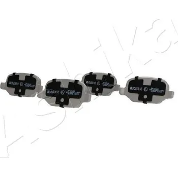 Brzdová destička Sada brzdových destiček, kotoučová brzda ASHIKA 51-00-00013