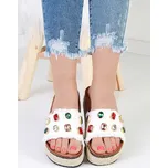 Ctogo GOGO Letní pantofle G-588-02WH Velikost: 36