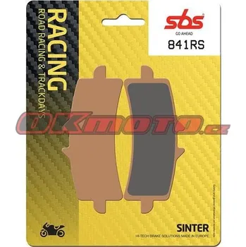 Brzdová destička Přední brzdové destičky SBS 841RST - Suzuki GSX-R 600, 600ccm - 11-17