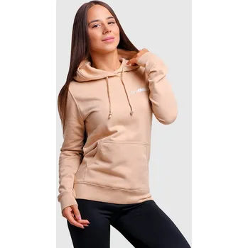 Dámská mikina GymBeam Dámská mikina PRO Hoodie Sand XS