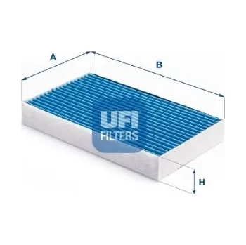 Ventilátor topení a klimatizace Filtr, vzduch v interiéru UFI 34.217.00