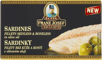 Franz Josef Kaiser Sardinky filety v olivovém oleji 90 g
