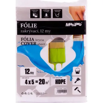 Fólie zakrývací 4x5m 12 µm Masipro