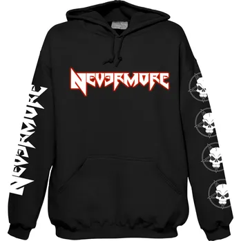 Pánská mikina mikina s kapucí pánské Nevermore - Tribalskull - ART WORX - 064353-001 - S