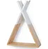 police Childhome Tipi 35 x 12 x 47 cm Natural White