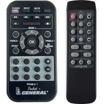 CREATIVE STAGE 2.1 - dálkový ovladač duplikát