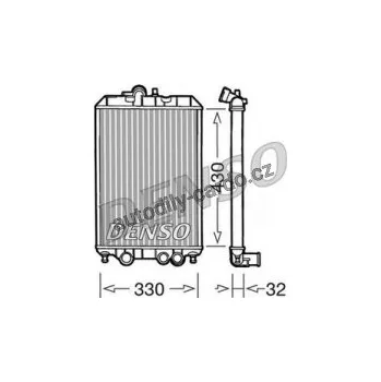 Chladič motoru Chladič motoru DENSO (DE DRM22002)
