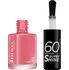 Lak na nehty Rimmel London lak na nehty 60 Seconds 405 Rose Libertine 8 ml