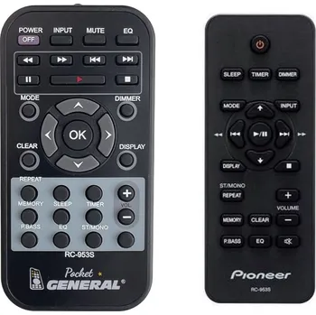 Dálkový ovladač PIONEER RC-953S - dálkový ovladač duplikát