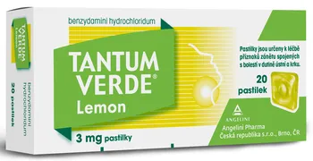 Lék na bolest v krku Tantum Verde Lemon