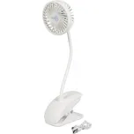 Bo-Camp Flex stolní ventilátor bílý