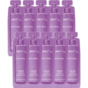Vlasová regenerace Cotril TIMELESS Komplex anti-age intenzivní péče pro vitalitu, objem a zrcadlový lesk Obsah: 10x15 ml