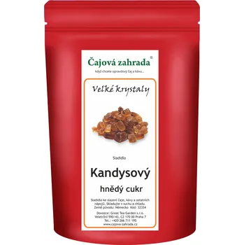 Cukr Čajová zahrada Kandys hnědý velké krystaly Varianta: Kandys hnědý 1000g