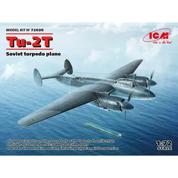Plastikový model 1/72 Tupolev Tu-2T Soviet torpedo plane