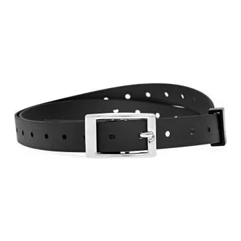 Obojek pro psa Dog Trace černý plastový řemen voděodolný 85 cm