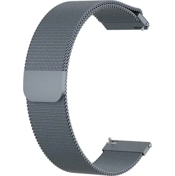 Ostatní příslušenství k chytrým hodinkám eses Milánský tah rychloupínací pro Garmin - Šedý, 20 mm