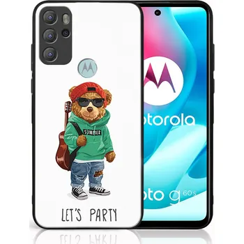 Příslušenství pro tablet VSECHNONAMOBIL 41578 MY ART Silikonový obal Motorola Moto G60s BEAR (008)