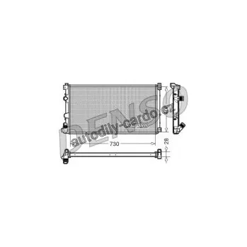 Chladič motoru Chladič motoru DENSO (DE DRM23092)