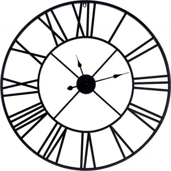 Hodiny TZB Italy nástěnné hodiny 80 cm černé