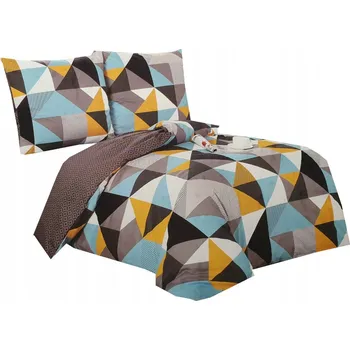 Povlečení Bavlněné saténové povlečení ElWay rozměr 140×200 vzor 4891 Dewa