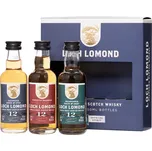 Whisky Loch Lomond Three mini set 46% 3x0,05 l (karton)