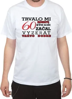 Pánské tričko KupMa Narozeninové tričko pro muže na 60 SK XXL