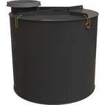 Kolomaki Nádrž na dešťovou vodu DARK - 5 m3 - 5000l - samonosná