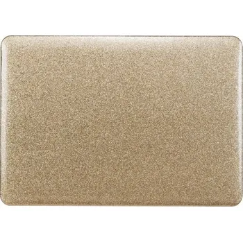 Pouzdro na mobilní telefon Třpytivý kryt s černou spodní částí pro MacBook Pro 15" (A1398) - zlatý