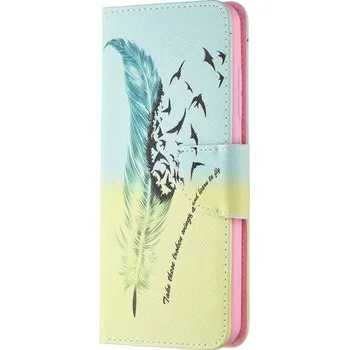 Náhradní kryt pro mobilní telefon VSECHNONAMOBIL 32237 ART Peňaženkový kryt Nokia 1.4 FEATHER