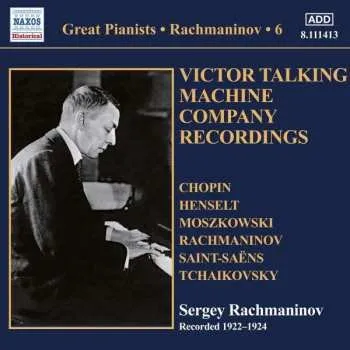 Zahraniční hudba CD Sergei Vasilyevich Rachmaninoff: Solo Piano Recordings • 6 2020