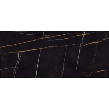 Dlažba La Marmoteca Sahara Noir - dlažba rektifikovaná 59,6x119,4 černá La Marmoteca Sahara Noir 60x120x6