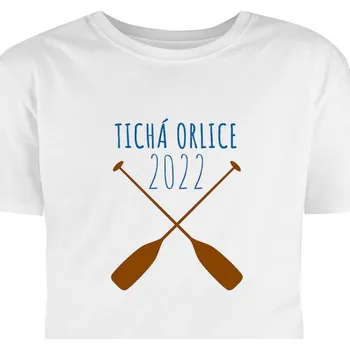 Pánské tričko Hütermann Vodácké tričko s potiskem: Tichá Orlice