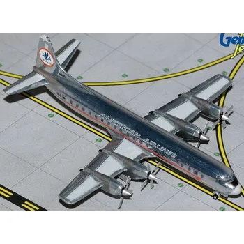 Plastikový model Gemini - Lockheed L-188 Electra, American Airlines "1960s - Lightning Bolt", USA, 1/400