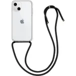 TopQ pro Apple iPhone 13 čiré/černá…