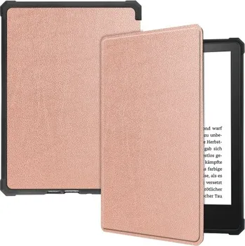 Pouzdro na tablet VSECHNONAMOBIL 37717 LEATHER Zaklápěcí obal Amazon Kindle Paperwhite 5 růžový